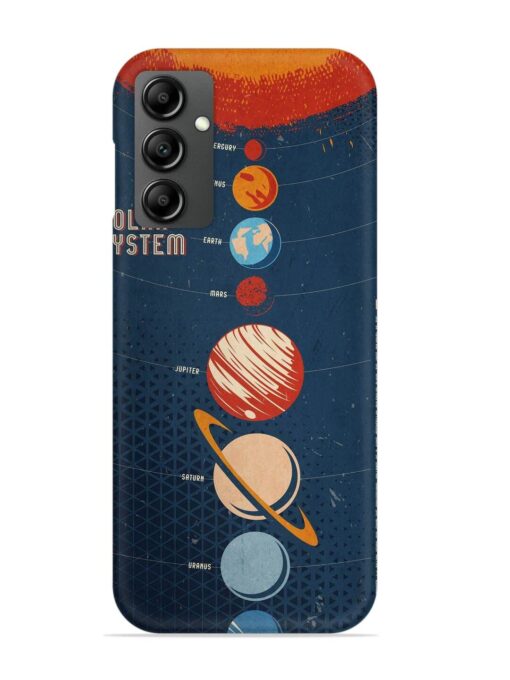 Solar System Vector Snap Case for Samsung Galaxy F34 (5G) Zapvi