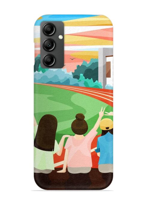 School Playground Snap Case for Samsung Galaxy F34 (5G)