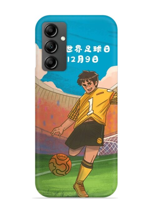 Soccer Kick Snap Case for Samsung Galaxy F34 (5G) Zapvi