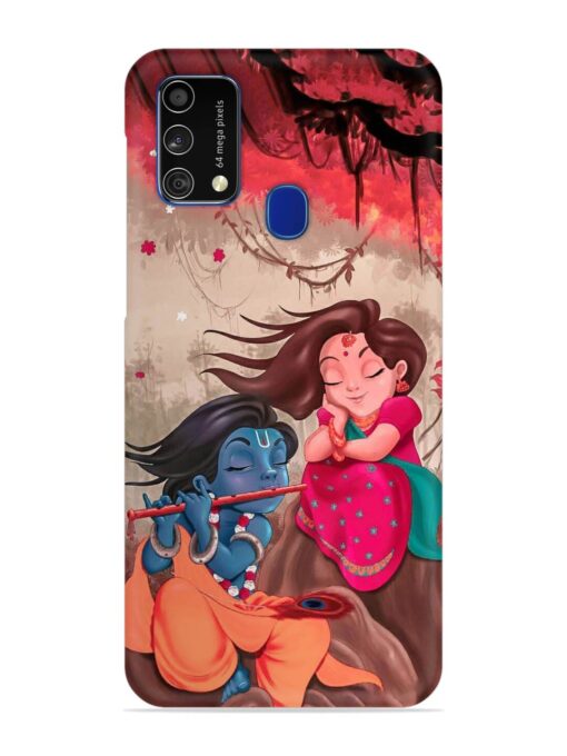 Radhe Krishna Water Art Snap Case for Samsung Galaxy F41