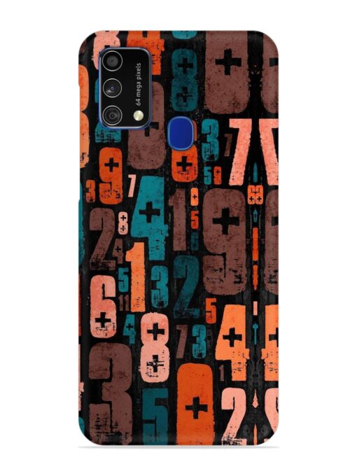 0 To 9 Art Snap Case for Samsung Galaxy F41 Zapvi