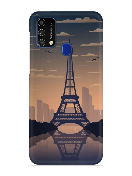 France Paris Eiffel Tower Gradient Snap Case for Samsung Galaxy F41 Zapvi