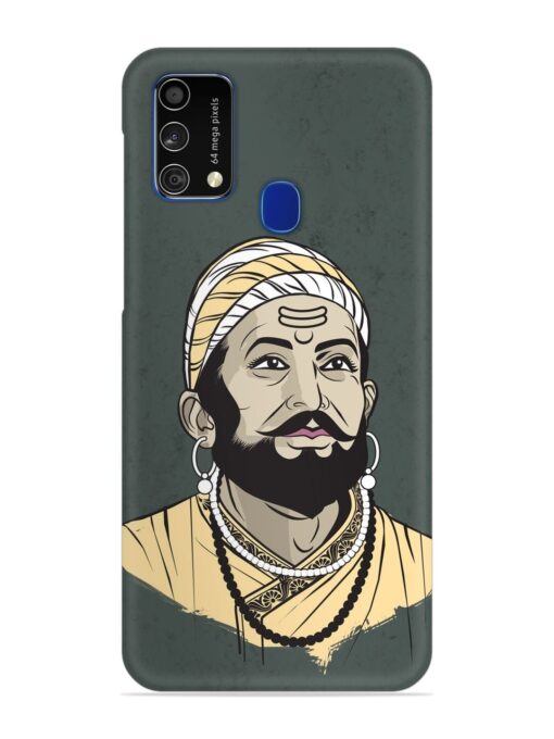 Shivaji Maharaj Vector Art Snap Case for Samsung Galaxy F41