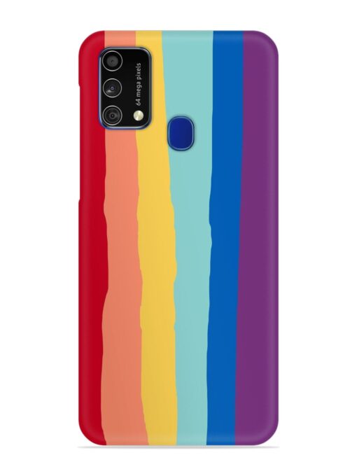 Rainbow Genuine Liquid Snap Case for Samsung Galaxy F41