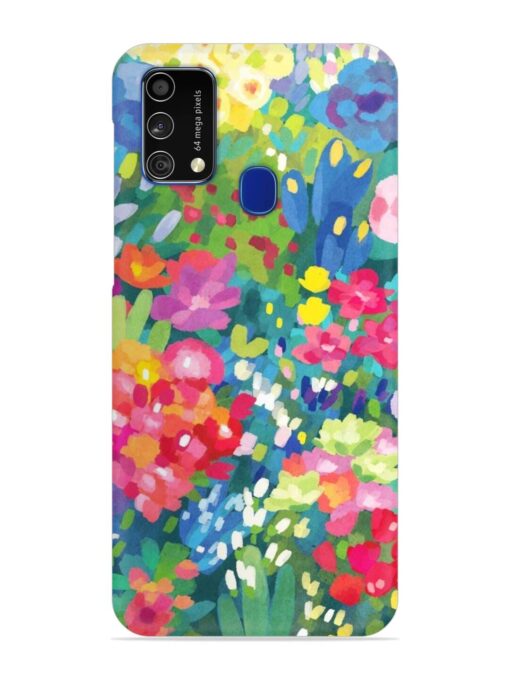 Watercolor Flower Art Snap Case for Samsung Galaxy F41