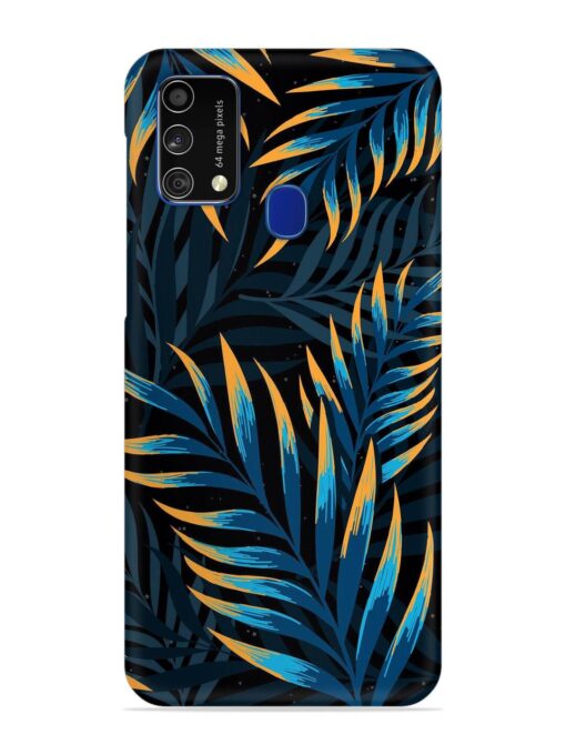 Abstract Leaf Art Snap Case for Samsung Galaxy F41 Zapvi
