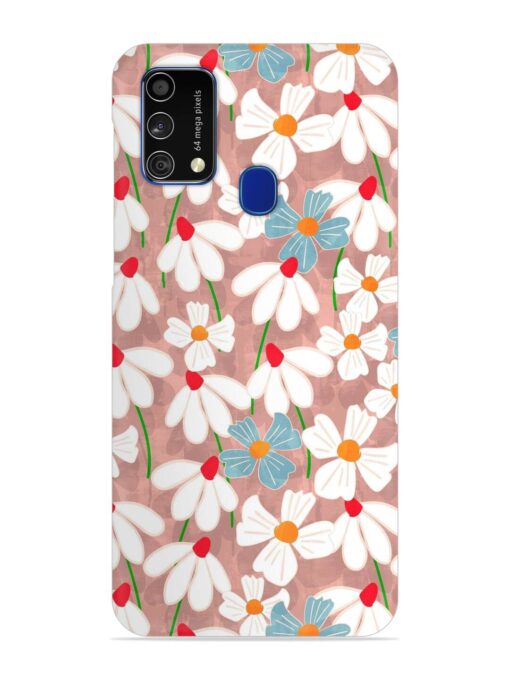 Abstract Petal Flowers Snap Case for Samsung Galaxy F41 Zapvi