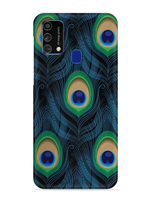 Seamless Pattern Peacock Snap Case for Samsung Galaxy F41