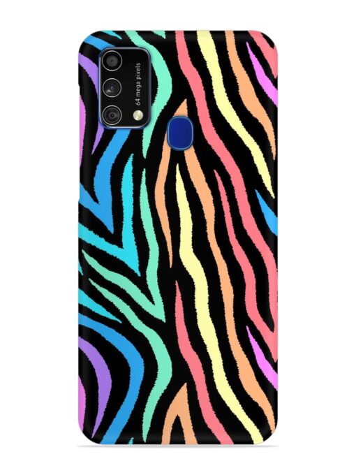 Colorful Abstract Zebra Snap Case for Samsung Galaxy F41