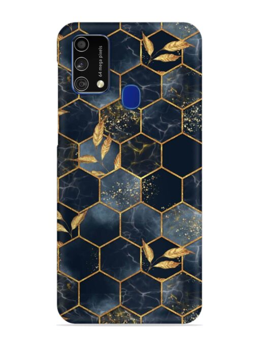 Marble Hexagon Seamless Snap Case for Samsung Galaxy F41