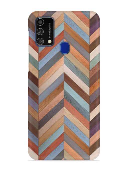 Seamless Wood Parquet Snap Case for Samsung Galaxy F41 Zapvi