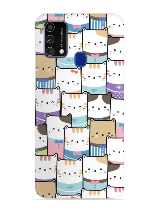 Cute Adorable Cat Snap Case for Samsung Galaxy F41