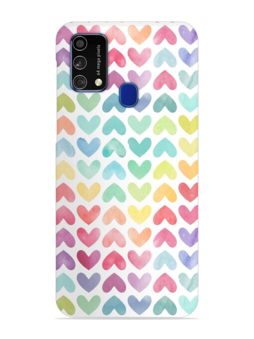 Seamless Colorful Watercolor Snap Case for Samsung Galaxy F41