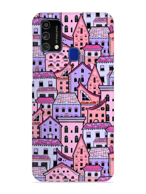 Seamless Pattern Houses Snap Case for Samsung Galaxy F41