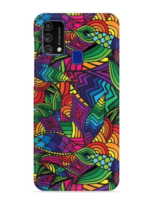 Abstract Multicolor Seamless Snap Case for Samsung Galaxy F41 Zapvi