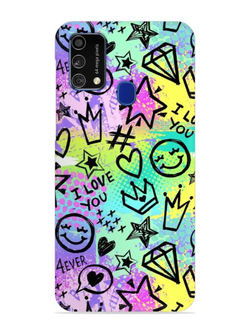 Bright Seamless Pattern Snap Case for Samsung Galaxy F41