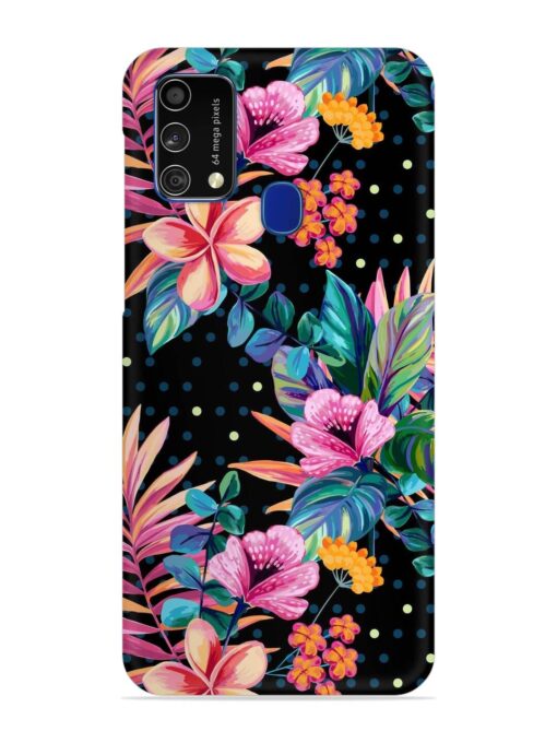 Seamless Floral Pattern Snap Case for Samsung Galaxy F41