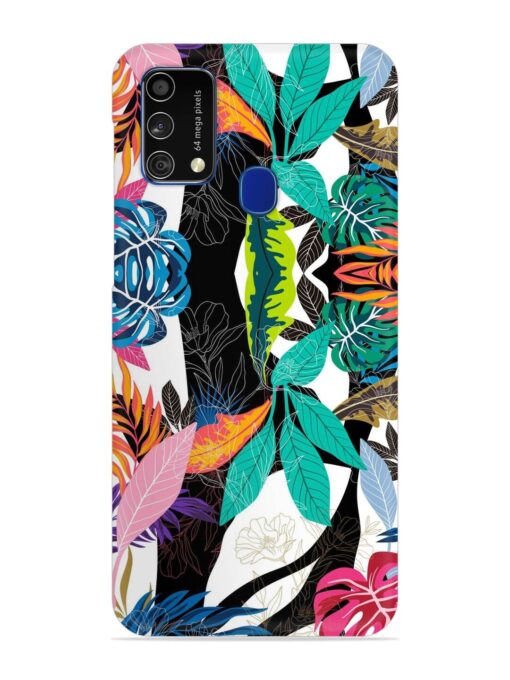 Floral Pattern Bright Snap Case for Samsung Galaxy F41