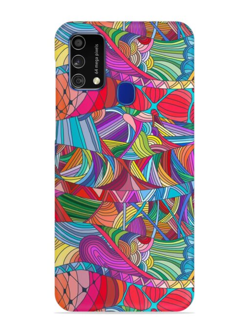 Seamless Patterns Hand Drawn Snap Case for Samsung Galaxy F41 Zapvi