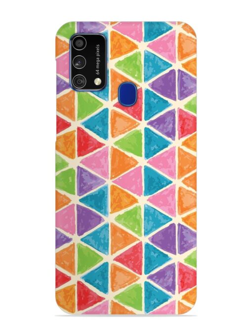 Seamless Colorful Isometric Snap Case for Samsung Galaxy F41