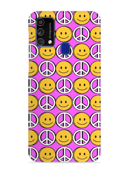 Smiley Face Peace Snap Case for Samsung Galaxy F41