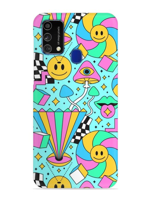 Trippy Rainbow 60S Snap Case for Samsung Galaxy F41