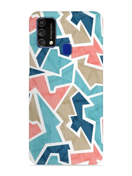 Vintage Geometric Triangle Snap Case for Samsung Galaxy F41