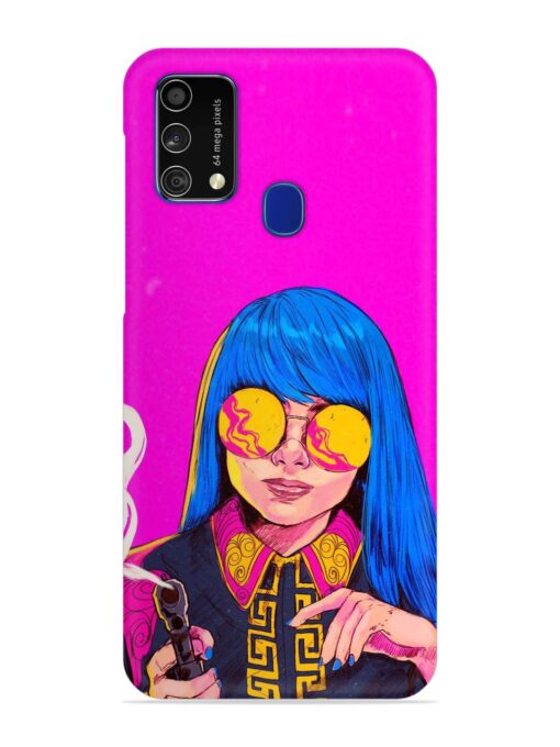 Aesthetic Anime Girl Snap Case for Samsung Galaxy F41