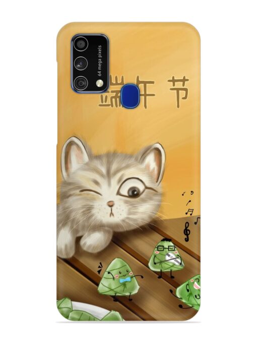 Cat Scorpion Dancing Snap Case for Samsung Galaxy F41 Zapvi