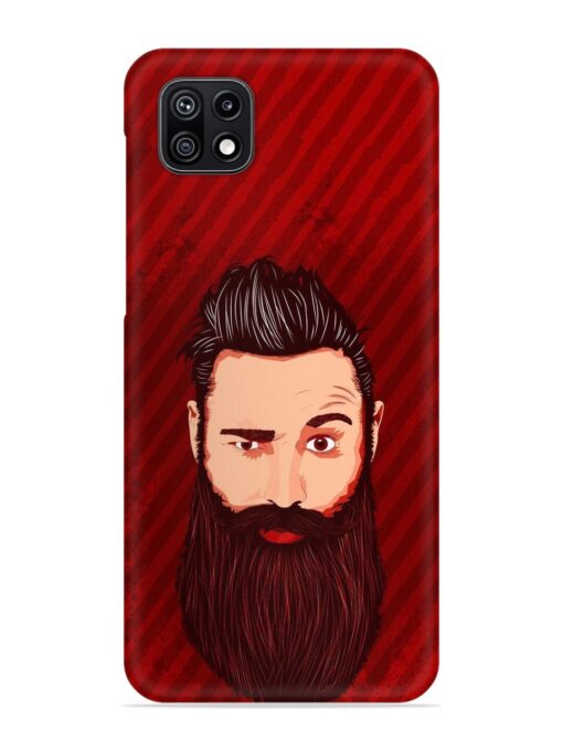 Beardo Man Snap Case for Samsung Galaxy F42 (5G) Zapvi