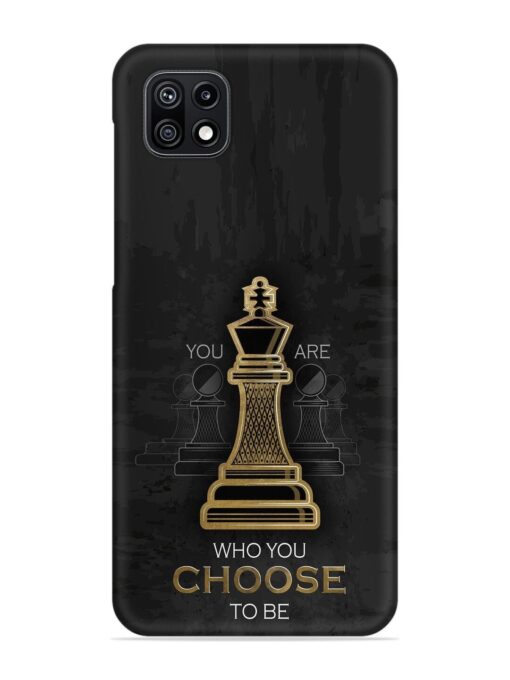 You Are Who Choose To Be Snap Case for Samsung Galaxy F42 (5G) Zapvi