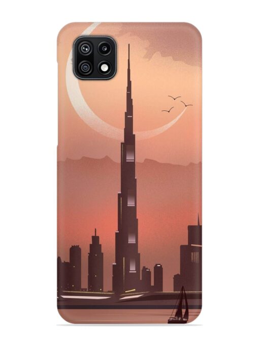 Landmark Burj Khalifa Snap Case for Samsung Galaxy F42 (5G) Zapvi