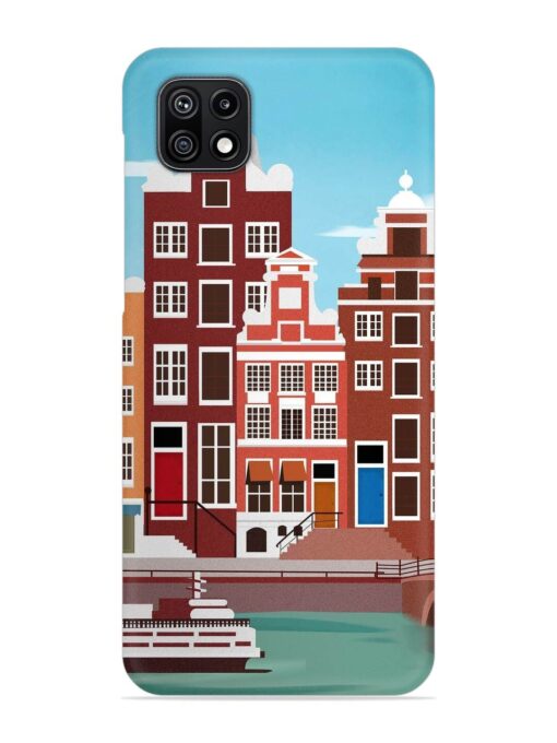 Scenery Architecture Amsterdam Landscape Snap Case for Samsung Galaxy F42 (5G) Zapvi