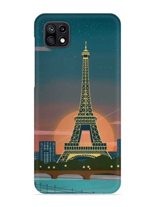 Scenery Architecture France Paris Snap Case for Samsung Galaxy F42 (5G) Zapvi