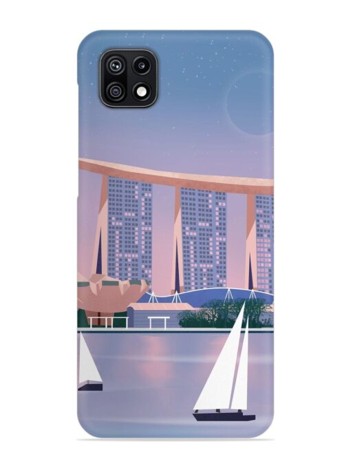 Singapore Scenery Architecture Snap Case for Samsung Galaxy F42 (5G) Zapvi