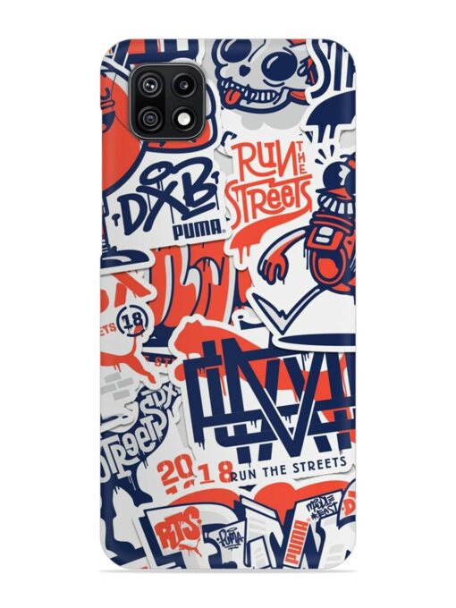 Run The Street Snap Case for Samsung Galaxy F42 (5G) Zapvi