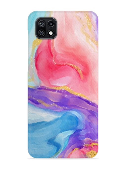 Watercolor Gradient Snap Case for Samsung Galaxy F42 (5G)