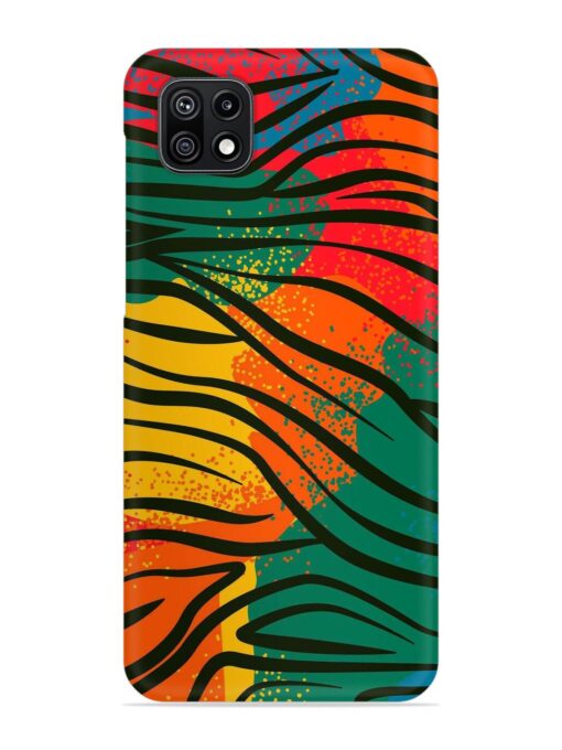 Bright Colorful Snap Case for Samsung Galaxy F42 (5G) Zapvi