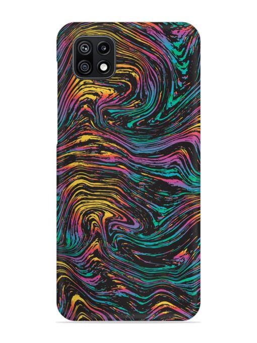 Abstract Liquid Colors Snap Case for Samsung Galaxy F42 (5G) Zapvi