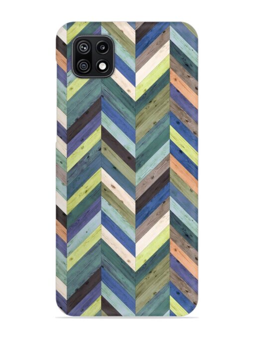 Chevron Random Color Snap Case for Samsung Galaxy F42 (5G)