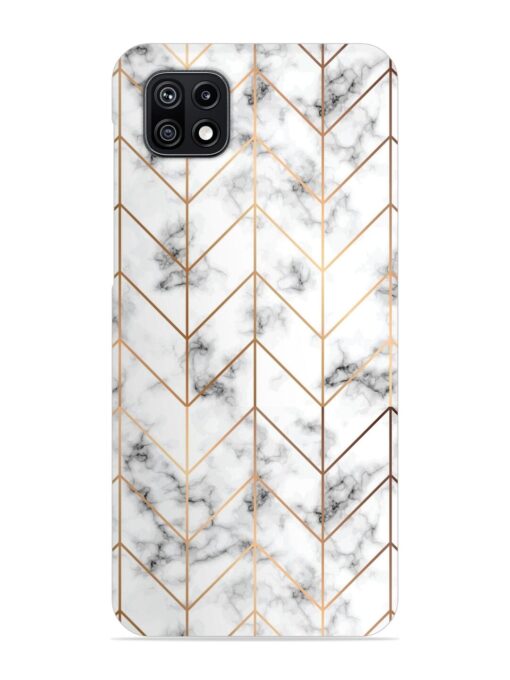 Vector Marble Texture Snap Case for Samsung Galaxy F42 (5G) Zapvi