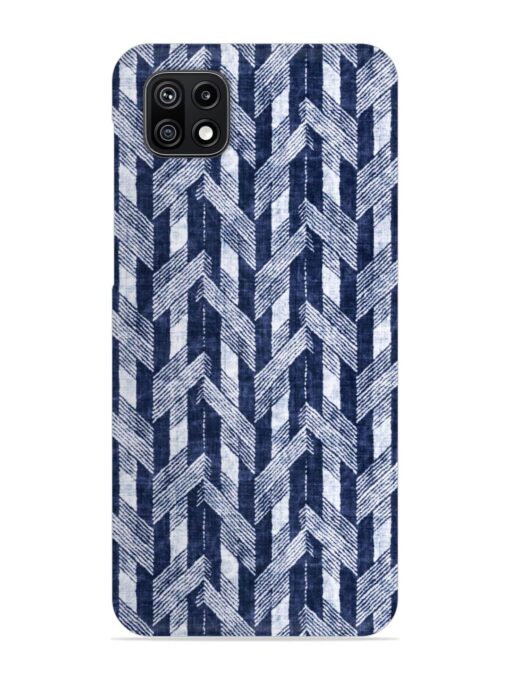 Abstract Herringbone Motif Snap Case for Samsung Galaxy F42 (5G) Zapvi