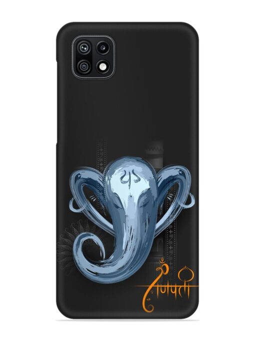 Illustration Lord Ganpati Snap Case for Samsung Galaxy F42 (5G) Zapvi