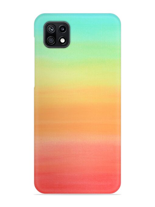 Background Sky Watercolor Snap Case for Samsung Galaxy F42 (5G)