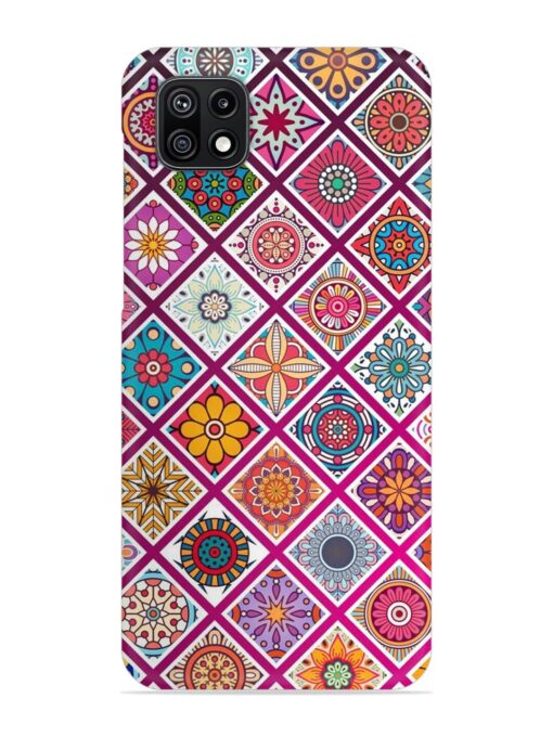 Seamless Tile Pattern Snap Case for Samsung Galaxy F42 (5G) Zapvi