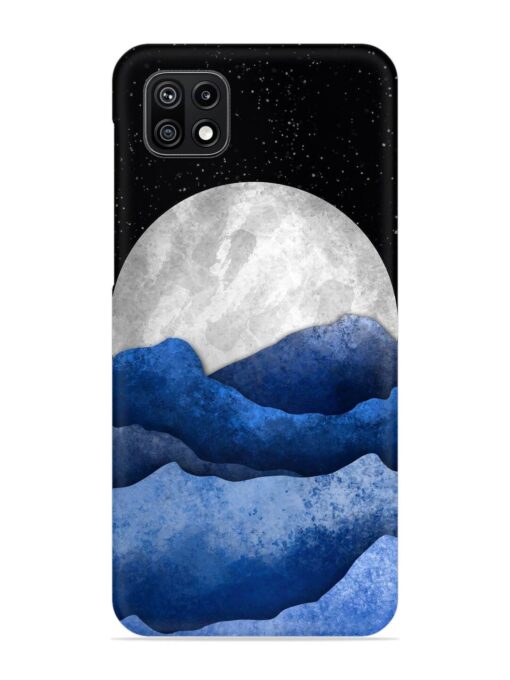 Full Moon Mountain Vector Snap Case for Samsung Galaxy F42 (5G)