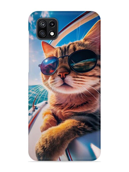 Cat In Style Snap Case for Samsung Galaxy F42 (5G)