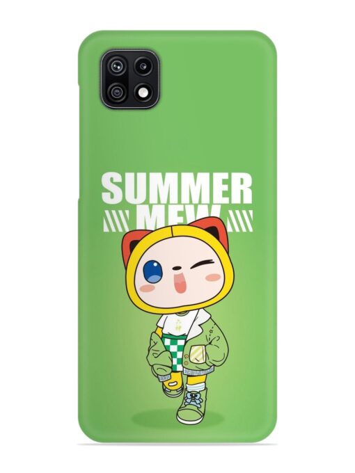 Summer Mew Snap Case for Samsung Galaxy F42 (5G) Zapvi