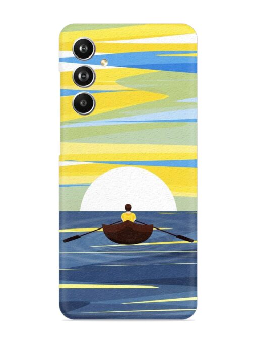 Rowing Person Ferry Paddle Snap Case for Samsung Galaxy F54 (5G) Zapvi