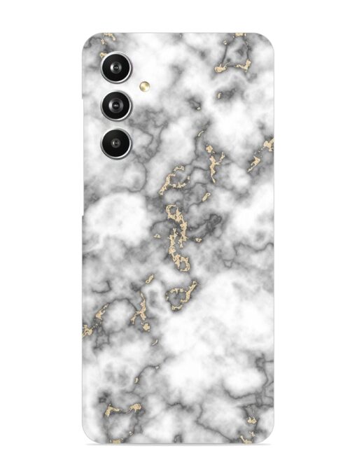 Gray And Gold Marble Snap Case for Samsung Galaxy F54 (5G) Zapvi